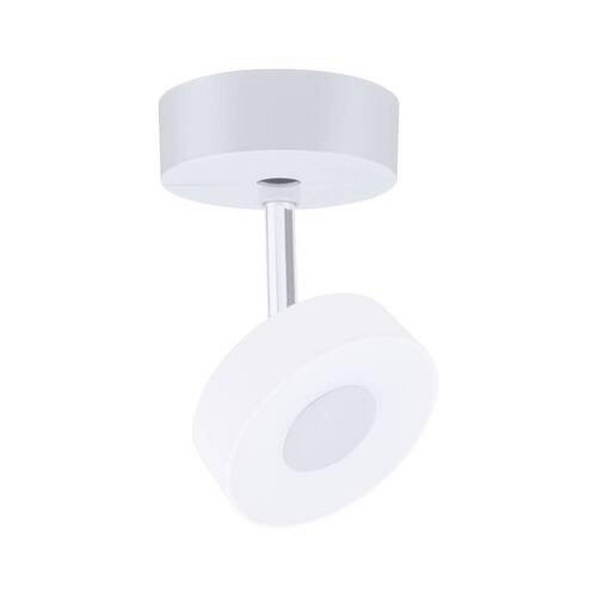 SCHIENENSYSTEM-STRAHLER - Weiß, Basics, Kunststoff (10/3,55cm) - Paulmann