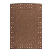 FLACHWEBETEPPICH 120/170 cm Sweden - Halmstad Kaffee Cappuccino  - Cappuccino, KONVENTIONELL, Textil (120/170cm)