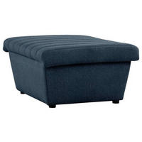 HOCKER in Textil Dunkelblau  - Schwarz/Dunkelblau, Design, Kunststoff/Textil (90/43/105cm) - LOOKS by W.Joop