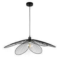 HÄNGELEUCHTE 83/107 cm   - Schwarz, Design, Metall (83/107cm)