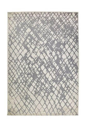 OUTDOORTEPPICH 120/170 cm Serina Grau, Weiß  - Weiß/Grau, Basics, Kunststoff (120/170cm) - Astra