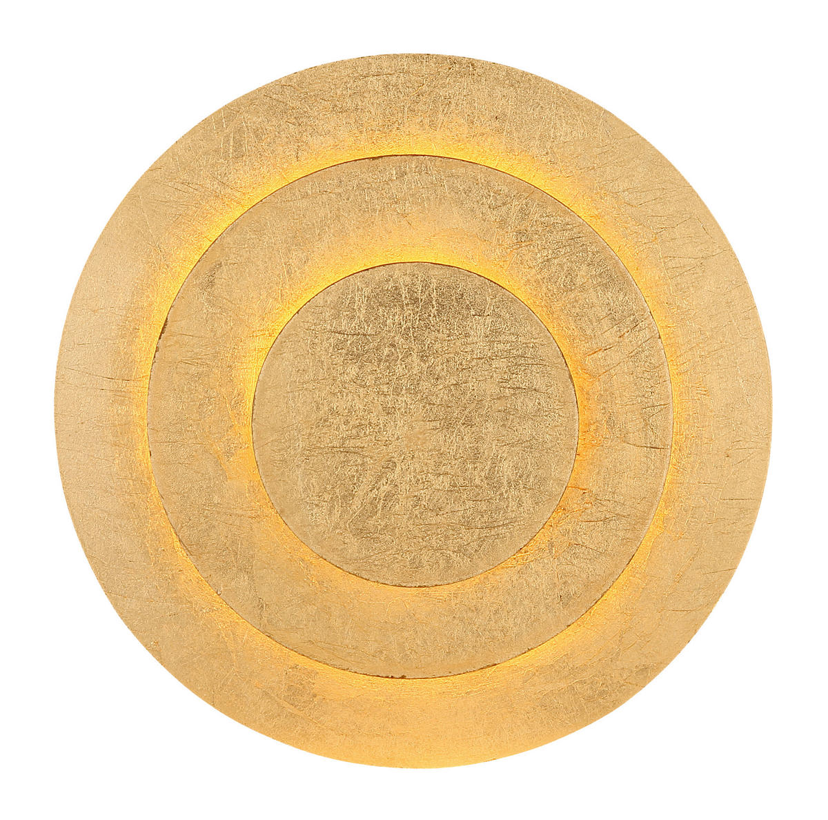 LED-DECKENLEUCHTE 18 W  18/4,7 cm    - Goldfarben, Design, Metall (18/4,7cm) - Globo
