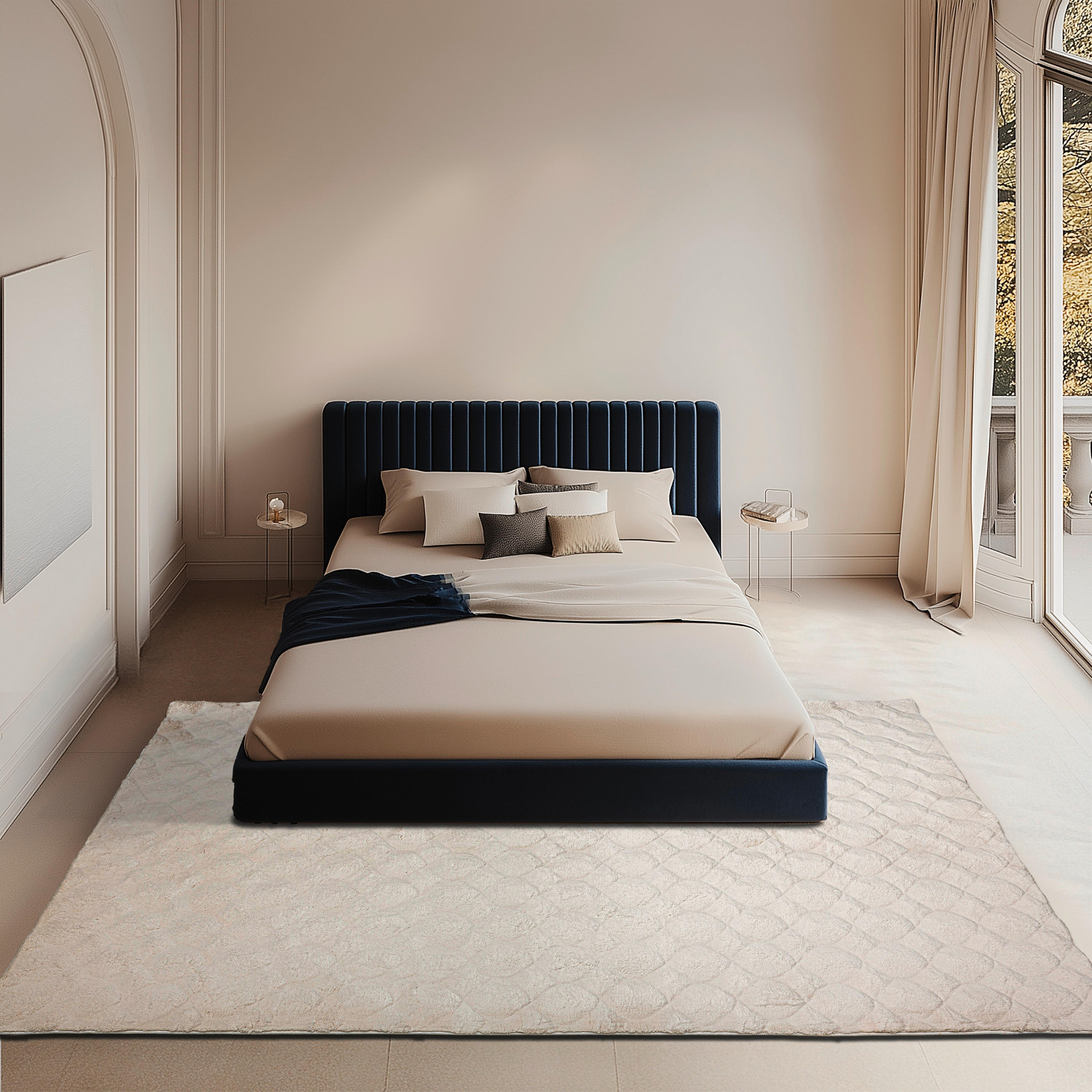 HOCHFLORTEPPICH 200/290 cm My Diamond Creme  - Creme, Design, Textil (200/290cm) - Obsession