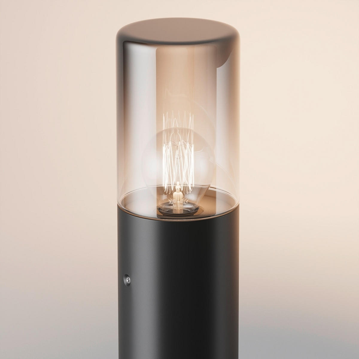 WEGELEUCHTE - Graphitfarben, Modern, Glas/Metall (8/80cm) - MAYTONI