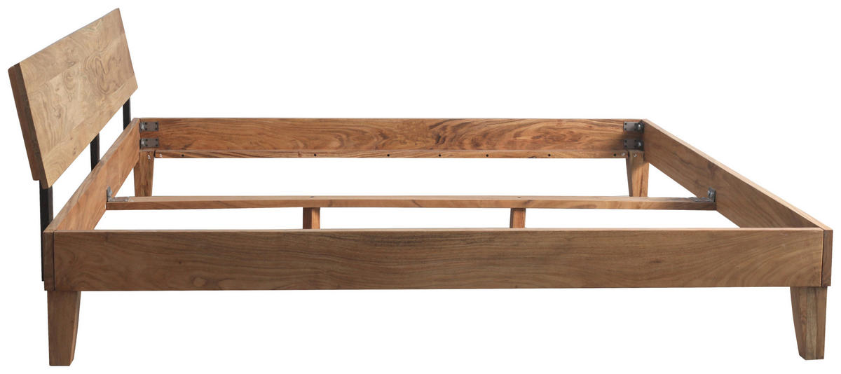 KREVET   180/200 cm   boje bagrema  - boje bagrema, Moderno, drvo (180/200cm) - MID.YOU