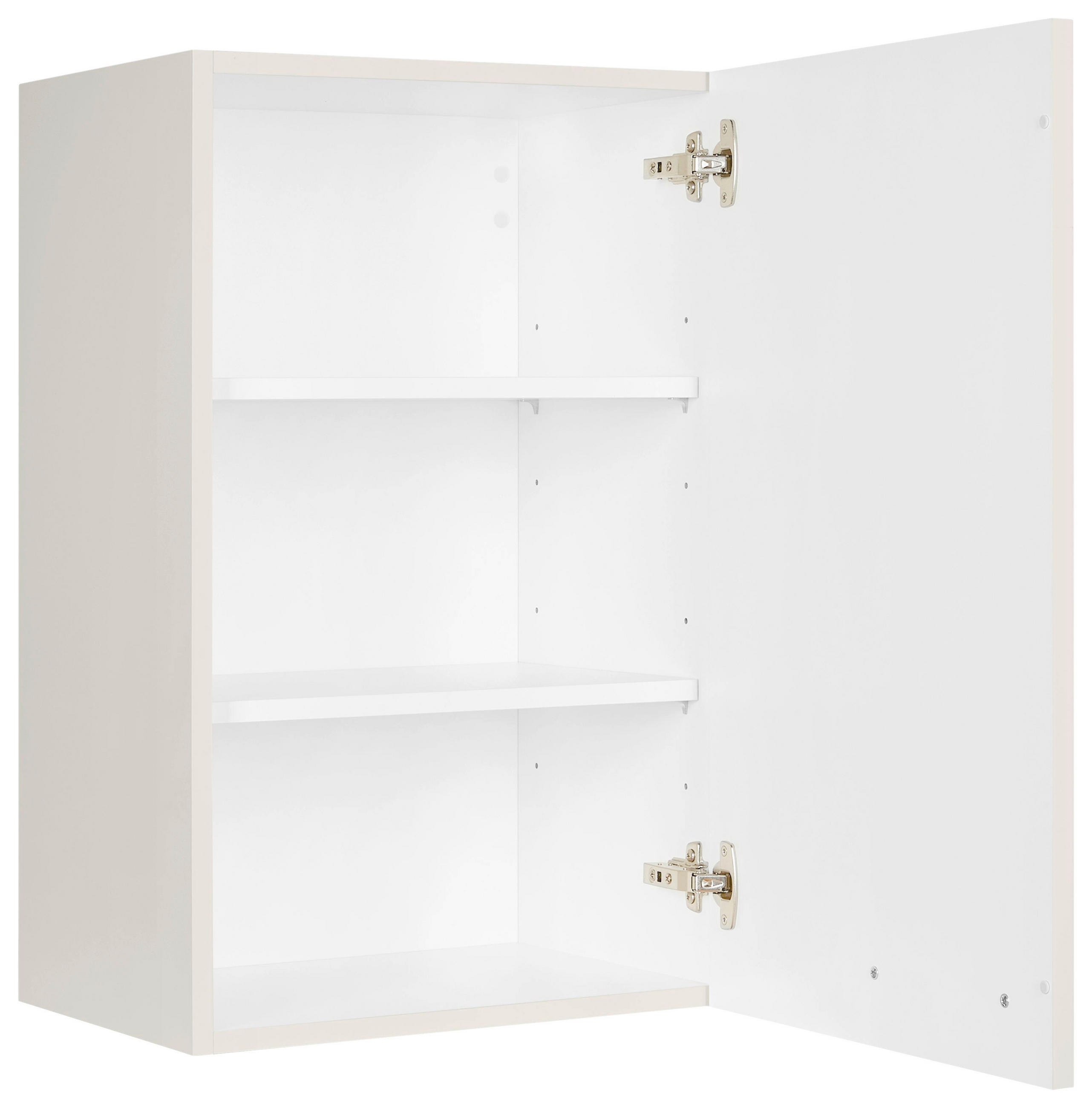 KÜCHENOBERSCHRANK 45/72/35 cm  in Hellgrau  - Edelstahlfarben/Hellgrau, MODERN, Holzwerkstoff (45/72/35cm) - Nobilia