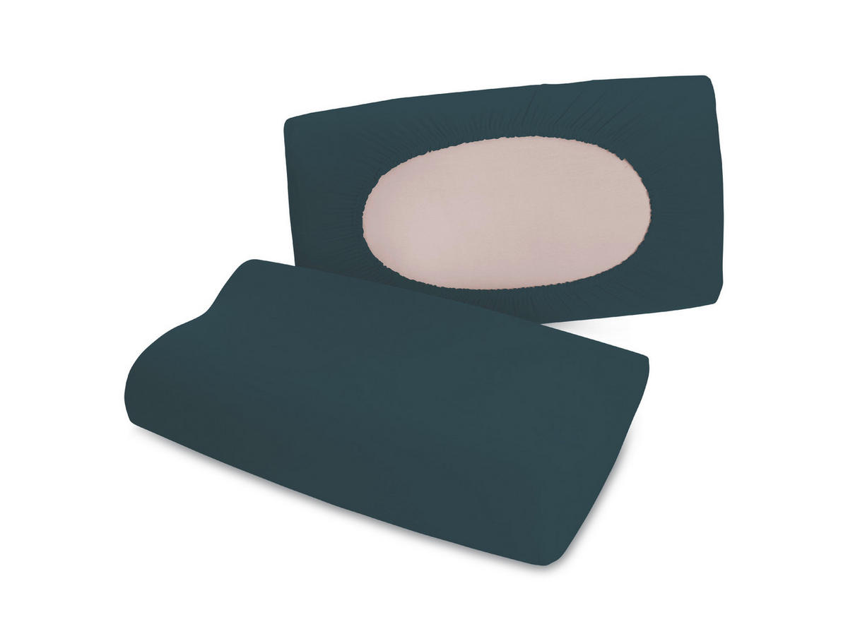 KOPFKISSENBEZUG PURE 40-70/40-90 cm  - Dunkelgrau, Basics, Textil (40-70/40-90cm) - Schlafgut