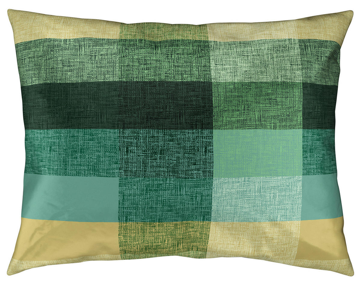OBOJSTRANNÁ POSTEĽNÁ BIELIZEŇ, satén, zelená, 140/200 cm - zelená, Konventionell, textil (140/200cm) - Novel