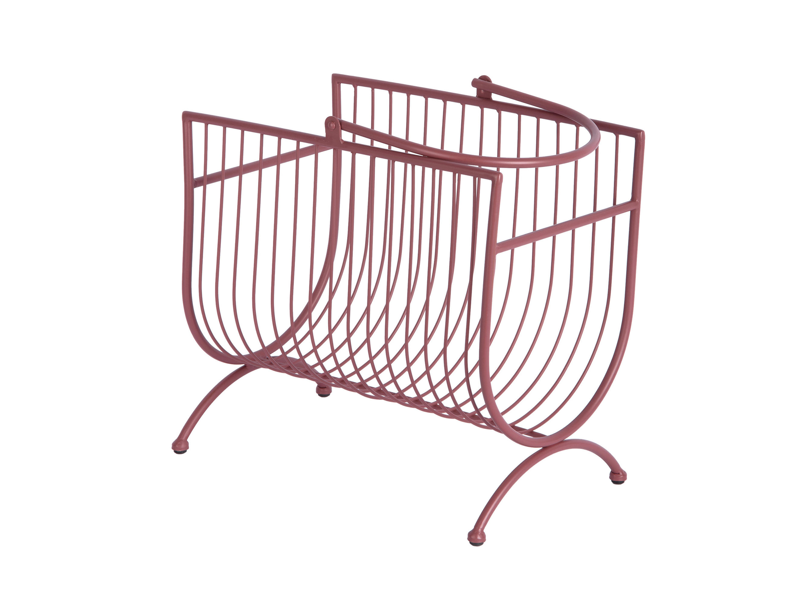 ZEITSCHRIFTENORDNER 35/20.5/50 cm   - Terracotta, Basics, Metall (35/20.5/50cm) - Leitmotiv