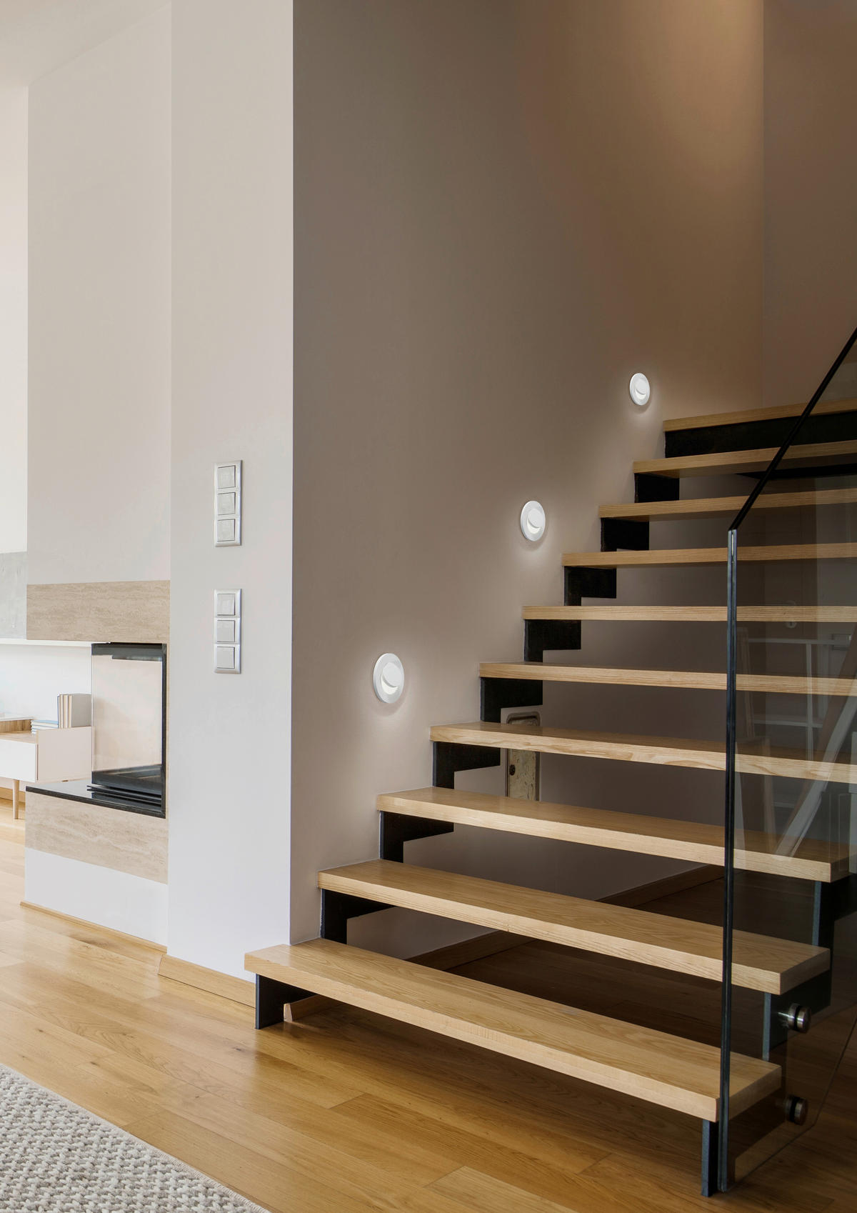 LED-WANDLEUCHTE Onto 7,7/8 cm  - Weiß, Design, Metall (7,7/8cm) - Helestra