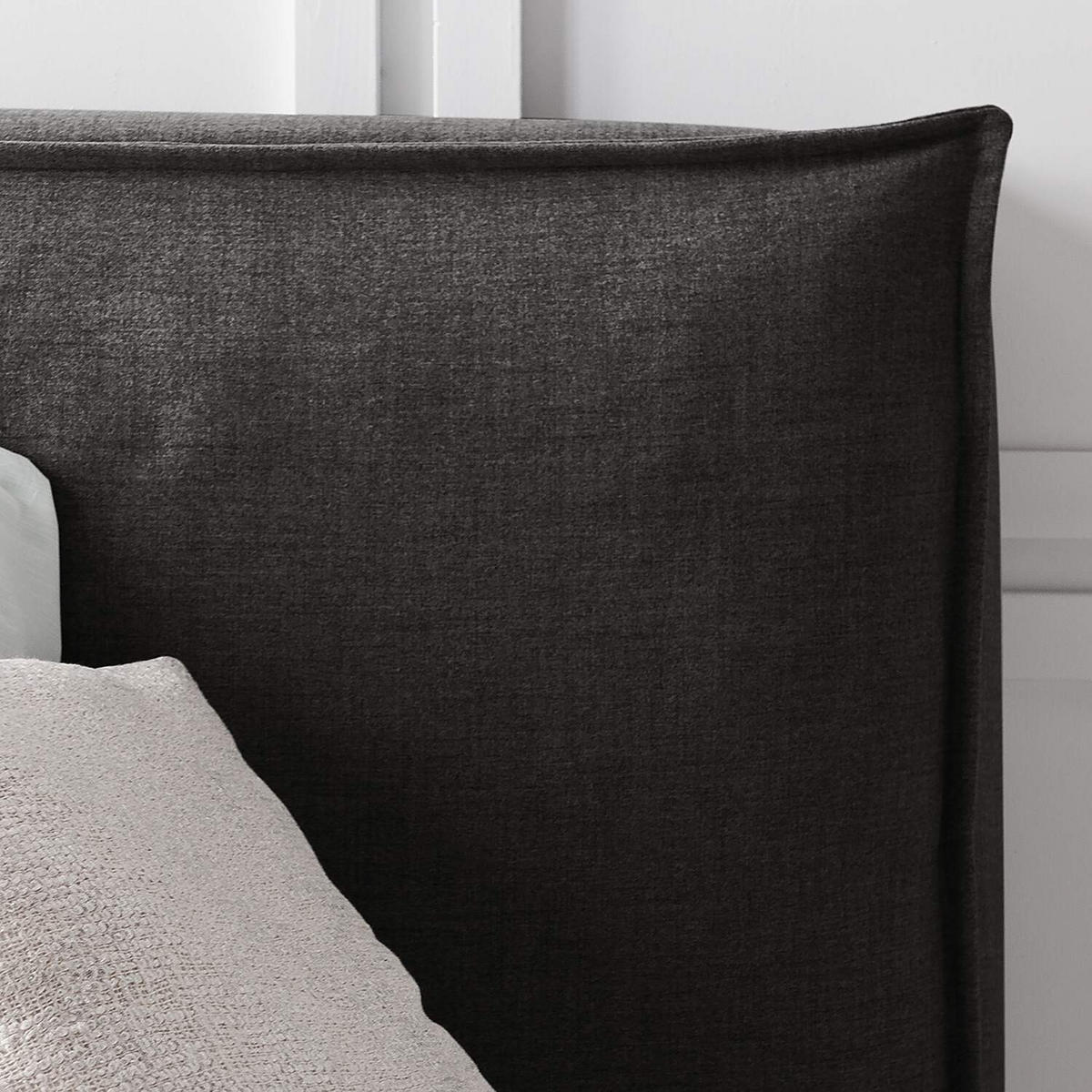 BOXSPRINGBETT 240/220 cm  in Anthrazit  - Anthrazit, Design, Textil (240/220cm) - home24