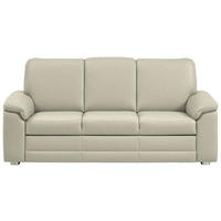 3-SITZER-SOFA Chenille Silberfarben  - Silberfarben/Alufarben, Konventionell, Textil/Metall (208/96/89cm) - Beldomo Comfort