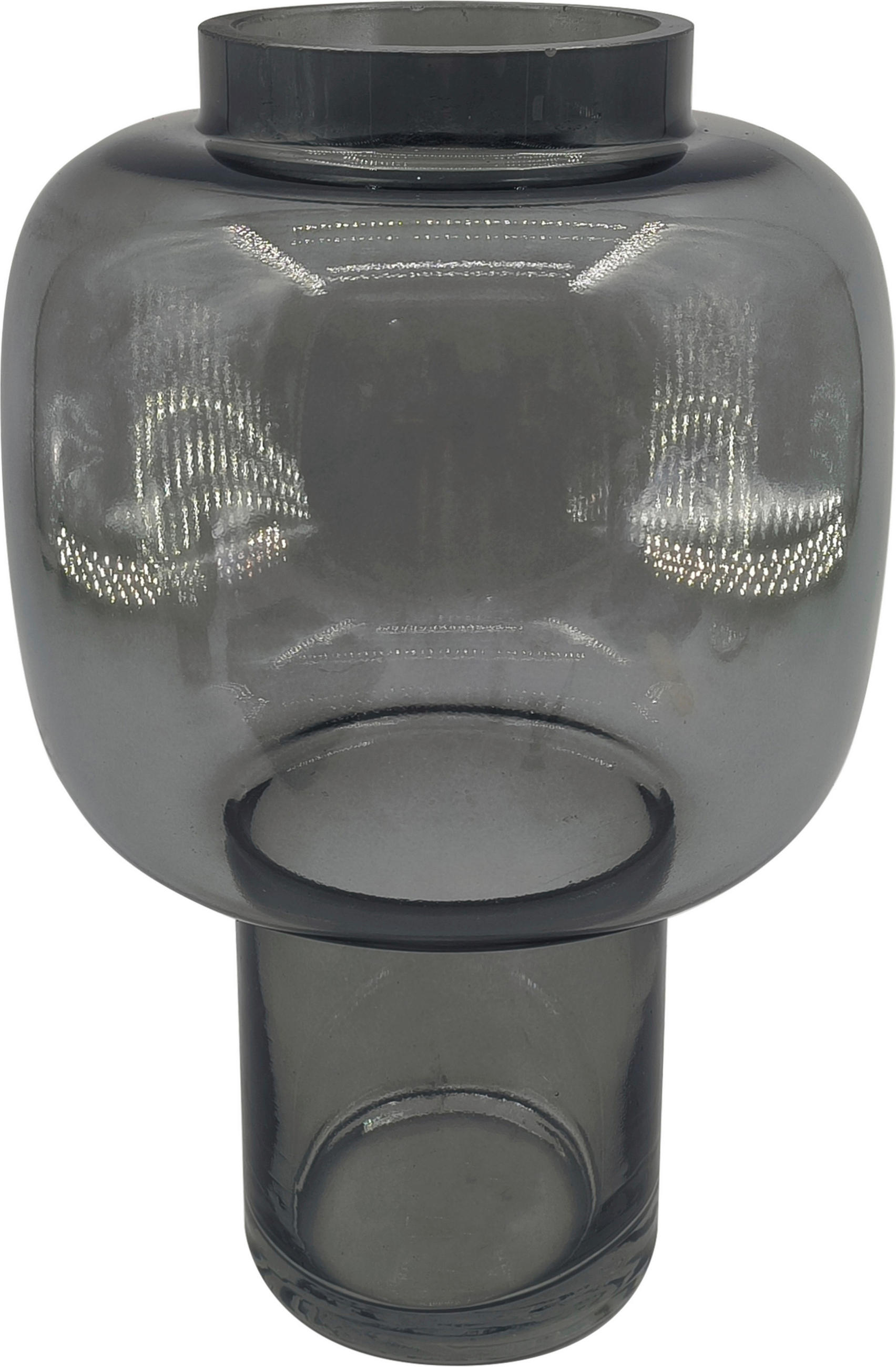 Ambia Home Vase Dunkelgrau 26 cm