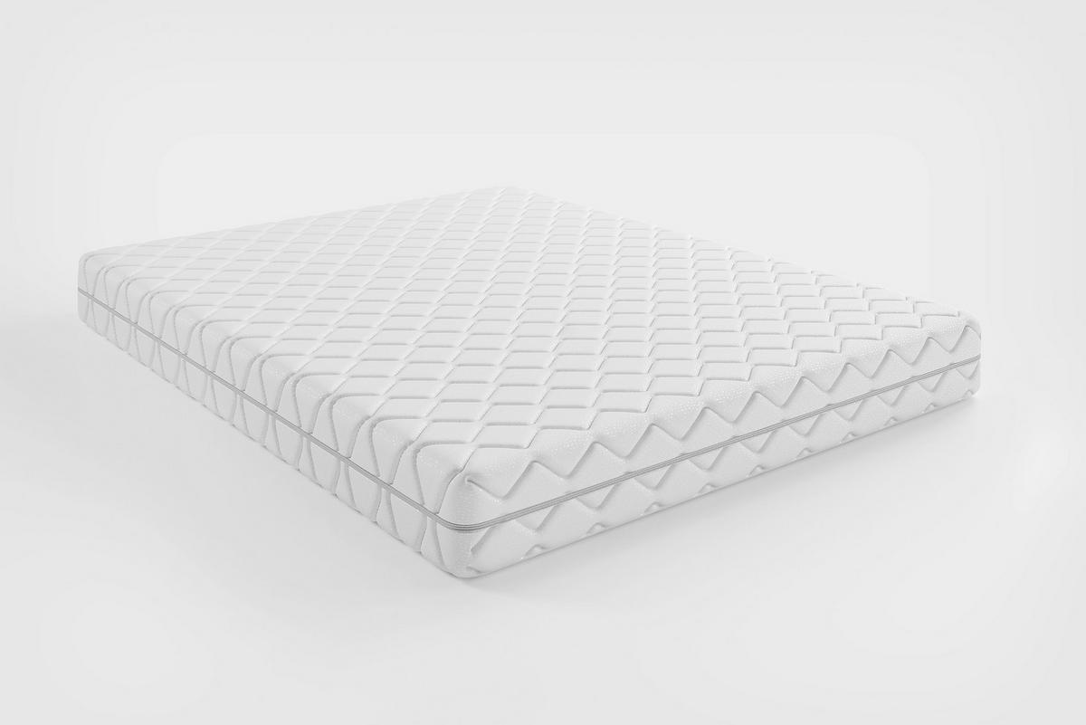 TASCHENFEDERKERNMATRATZE Sleep H3 80/200 cm Höhe ca. 17 cm 7 -Zonen - Weiß, Basics, Textil (80/200cm) - Livetastic