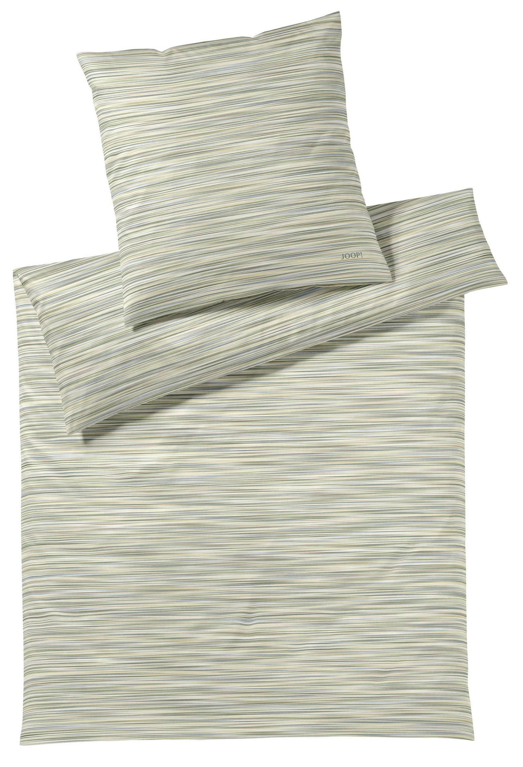 BETTWÄSCHE Makosatin 135/200 cm  - Grün, Design, Textil (135/200cm) - Joop!