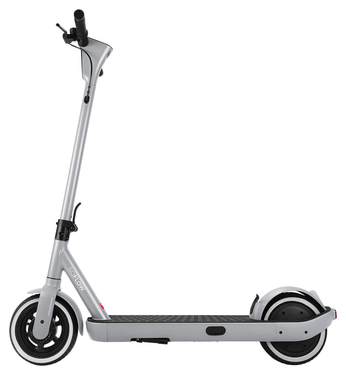 ELEKTROSCOOTER SOFLOW SO ONE+  - Silberfarben/Grau, KONVENTIONELL, Metall (116/109/49,5cm)