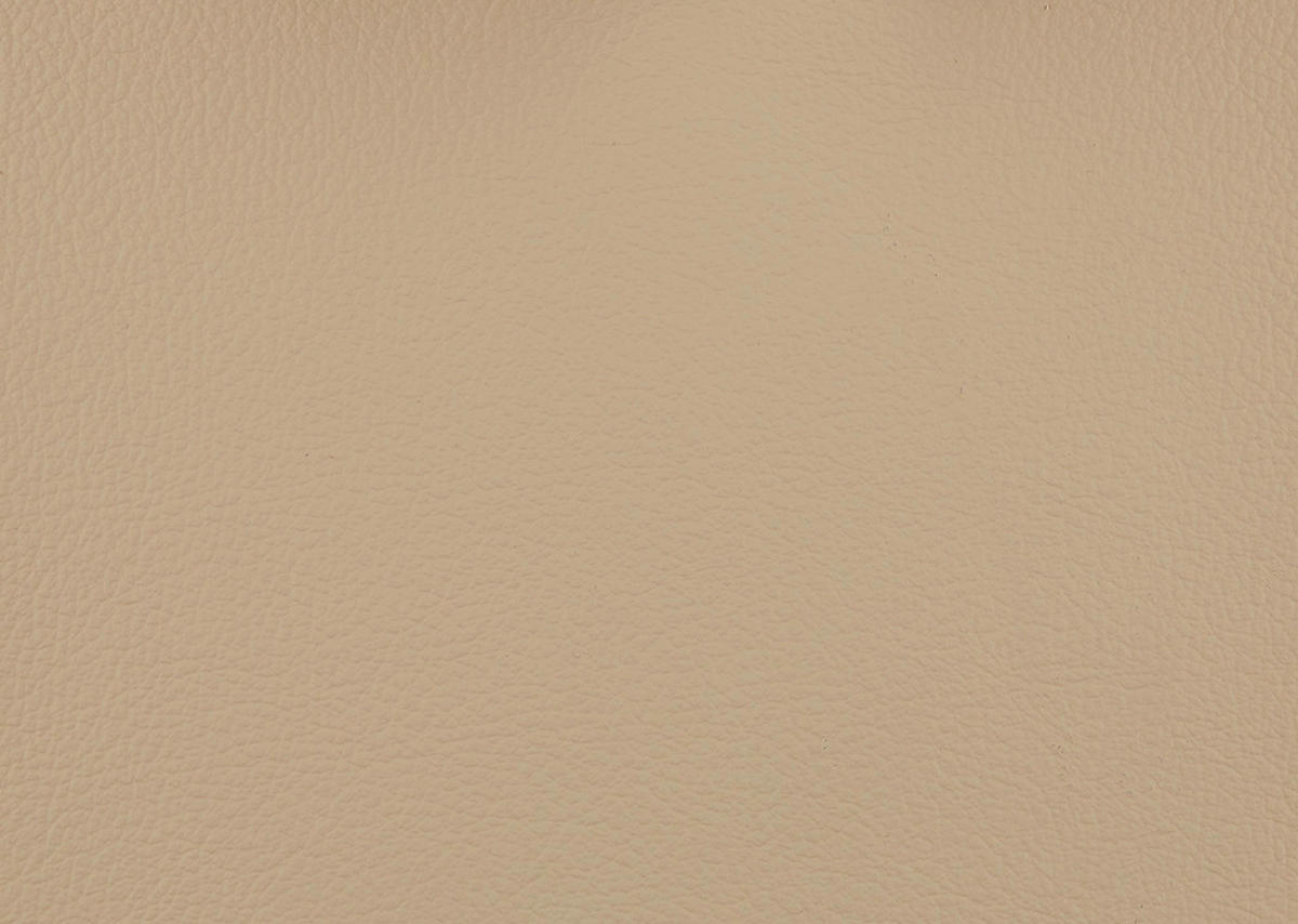 ECKSOFA in Echtleder Beige  - Eiche Bianco/Beige, Konventionell, Leder/Holz (257/235cm) - Valdera