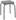 STAPELHOCKER Webstoff Anthrazit, Grau  - Anthrazit/Grau, Textil/Metall (36/49/36cm)