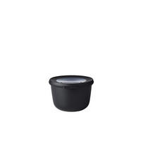 VORRATSDOSE CIRQULA   - Schwarz, KONVENTIONELL, Kunststoff (13,5/12,5/8,5cm) - Mepal
