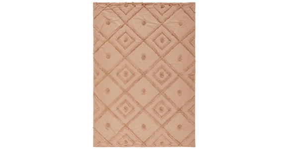 ÜBERWURF 140/200 cm - Braun, MODERN, Textil (140/200cm) - Ambiente