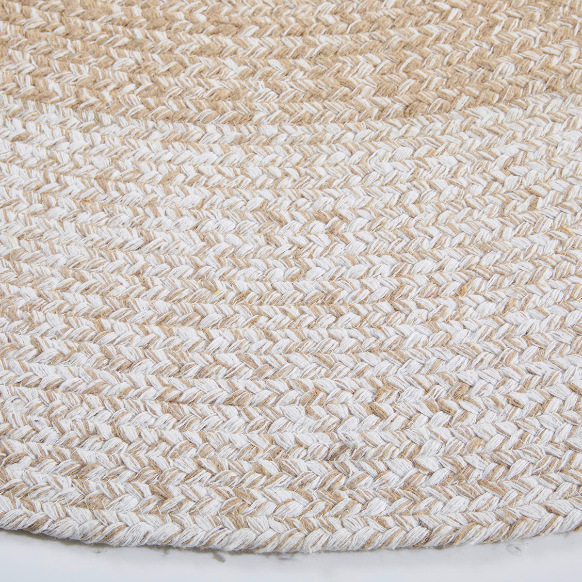 KOBEREC TKANÝ NA PLOCHO, 120 cm béžová - béžová, Trend, textil (120cm) - Novel