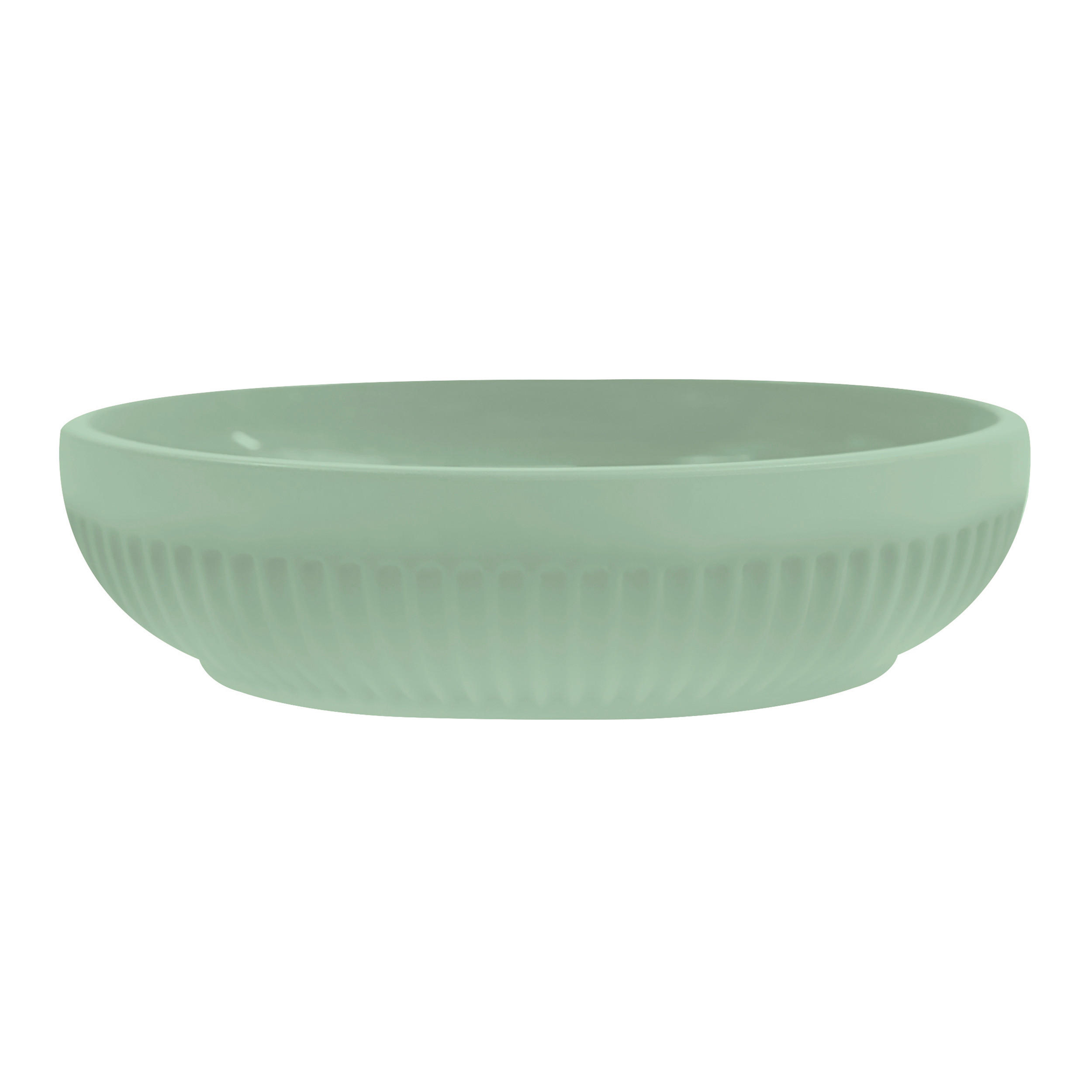 SEIFENSCHALE Kunststoff  - Graugrün, Basics, Kunststoff (11.5/2.8/11.5cm) - MSV