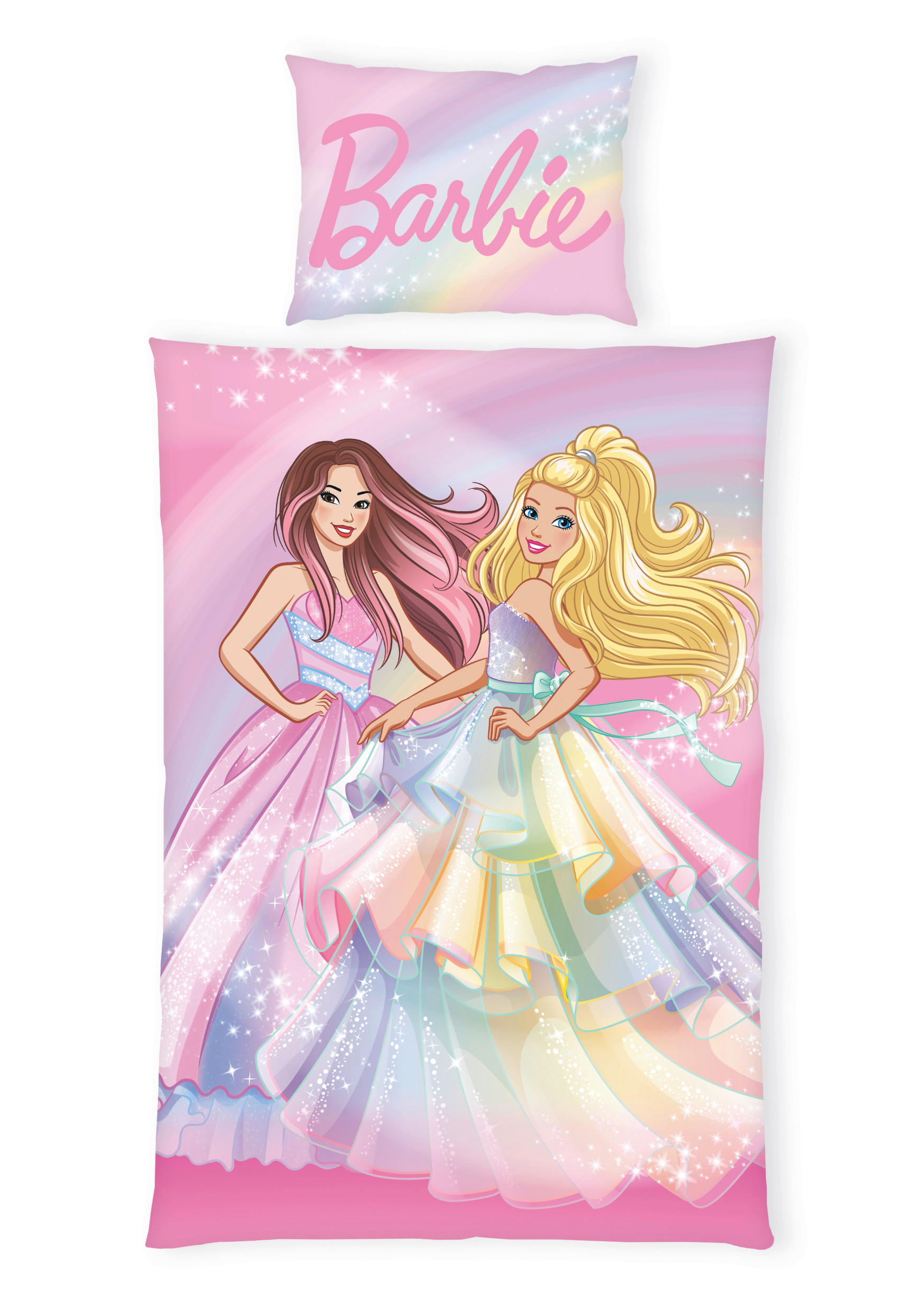 DEČJA POSTELJINA Barbie 140/200 cm renforcé tkanina  - Konvencionalno, tekstil (140/200cm) - Barbie