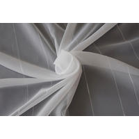 Perdea Tip Plasă  - alb, Basics, textil (300cm)