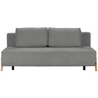 SCHLAFSOFA in Textil Grau  - Naturfarben/Grau, Design, Holz/Textil (211/88/102cm) - Niels Andersson