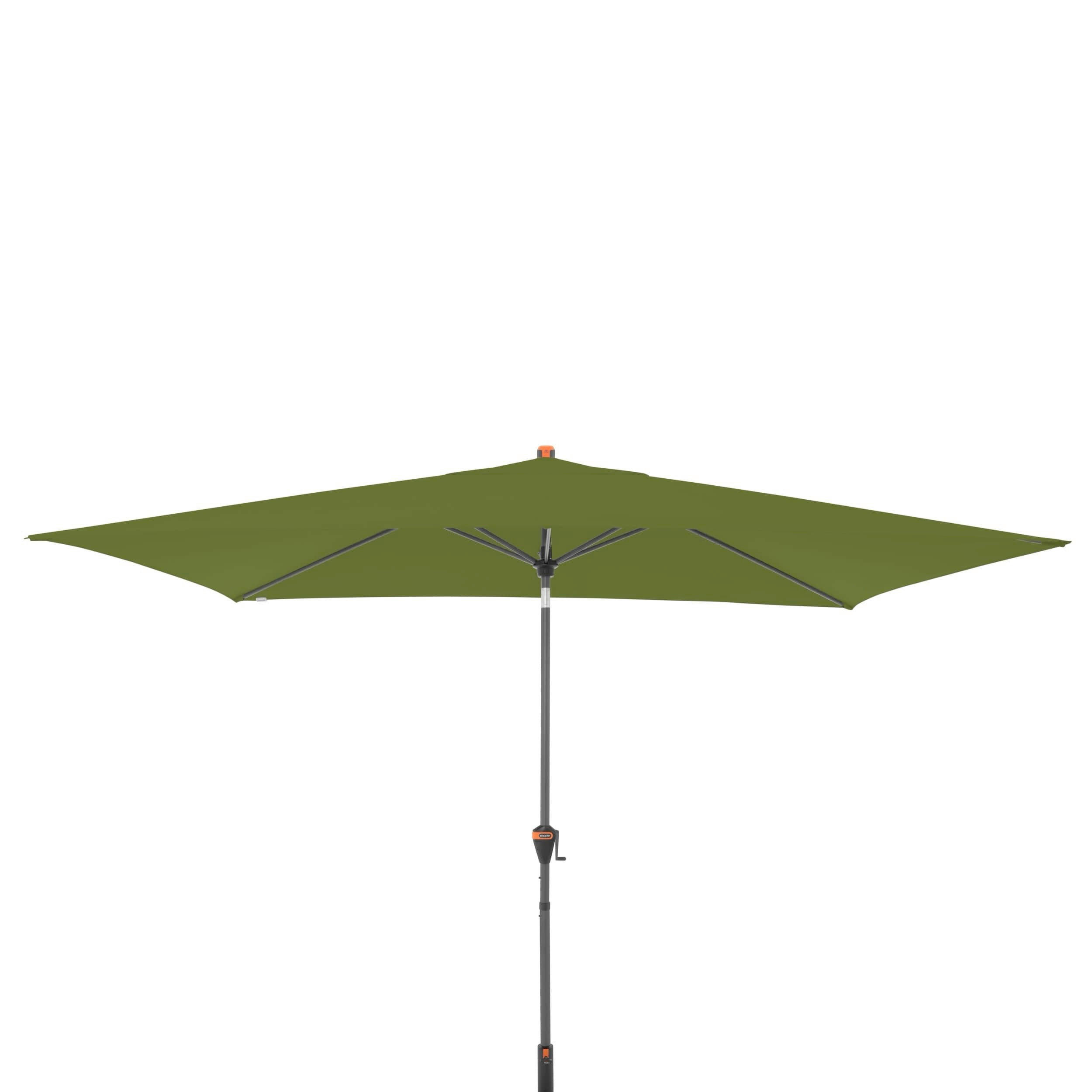 SONNENSCHIRM 300x200 cm  - Anthrazit/Grün, Basics, Textil/Metall (300/200cm) - Doppler