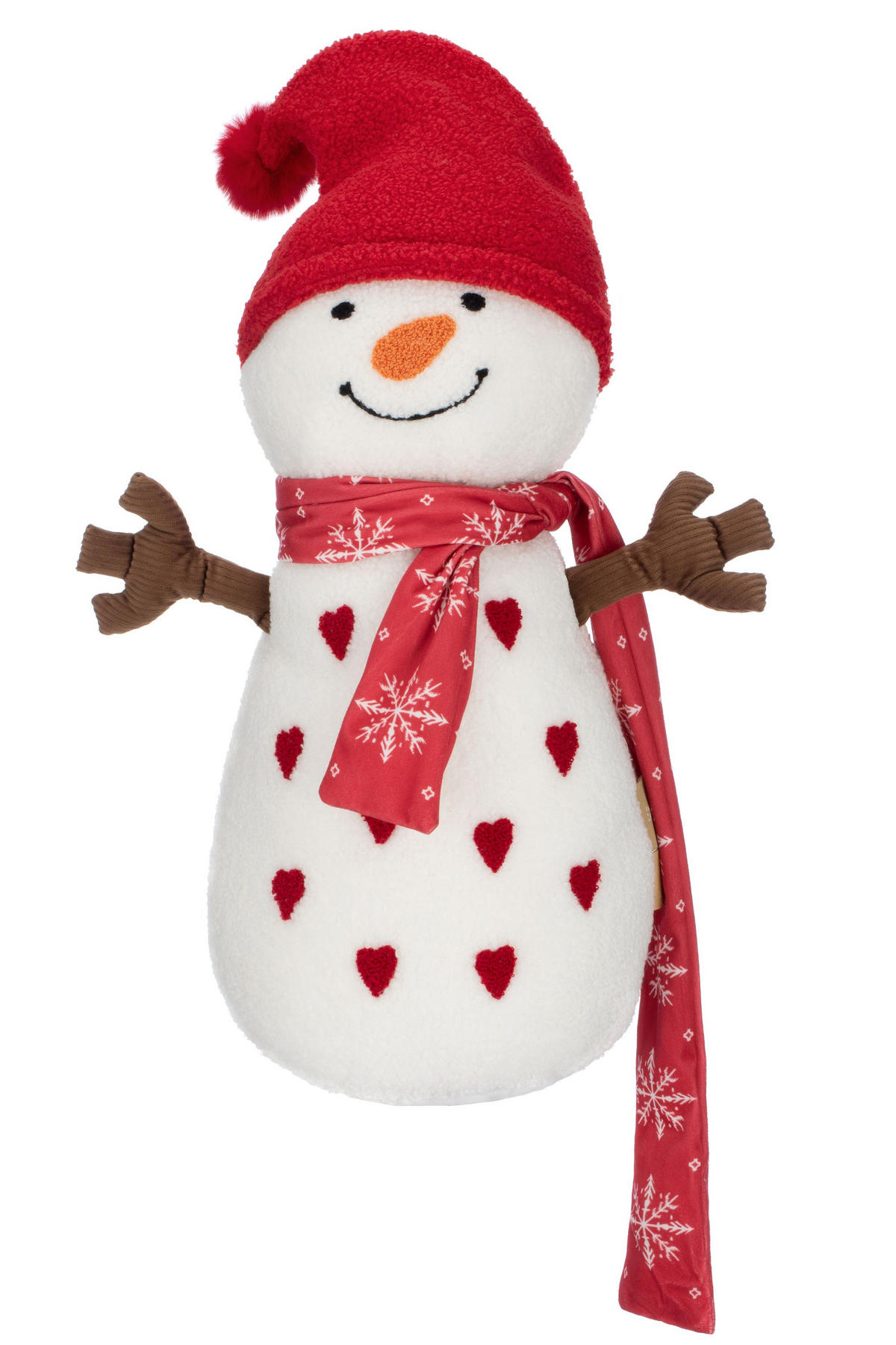 DEKORAČNÍ POLŠTÁŘ 53/25 cm - červená, textil (53/25cm) - X-Mas