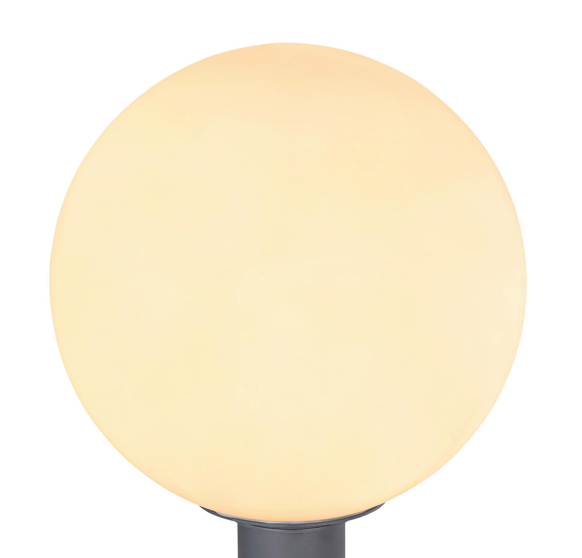 SVETILKA PODNOŽJA        25/38 cm       - bela/opal, Basics, kovina/steklo (25/38cm) - Globo
