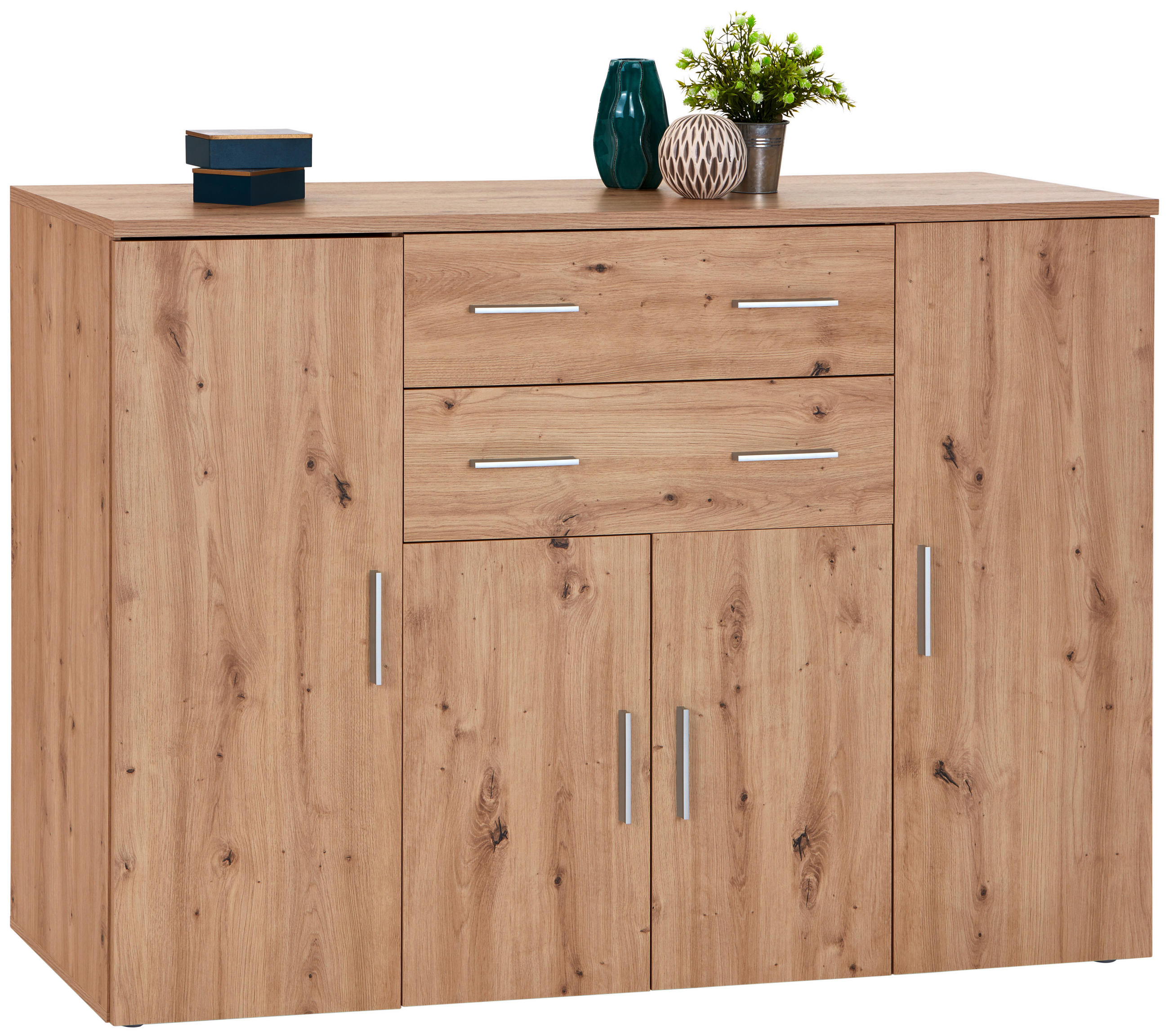 Kommode B 152cm Trio New, Artisan Eiche Dekor