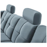 KOPFSTÜTZE FIX - Blau, KONVENTIONELL, Textil (56/12/20cm) - Hom`in