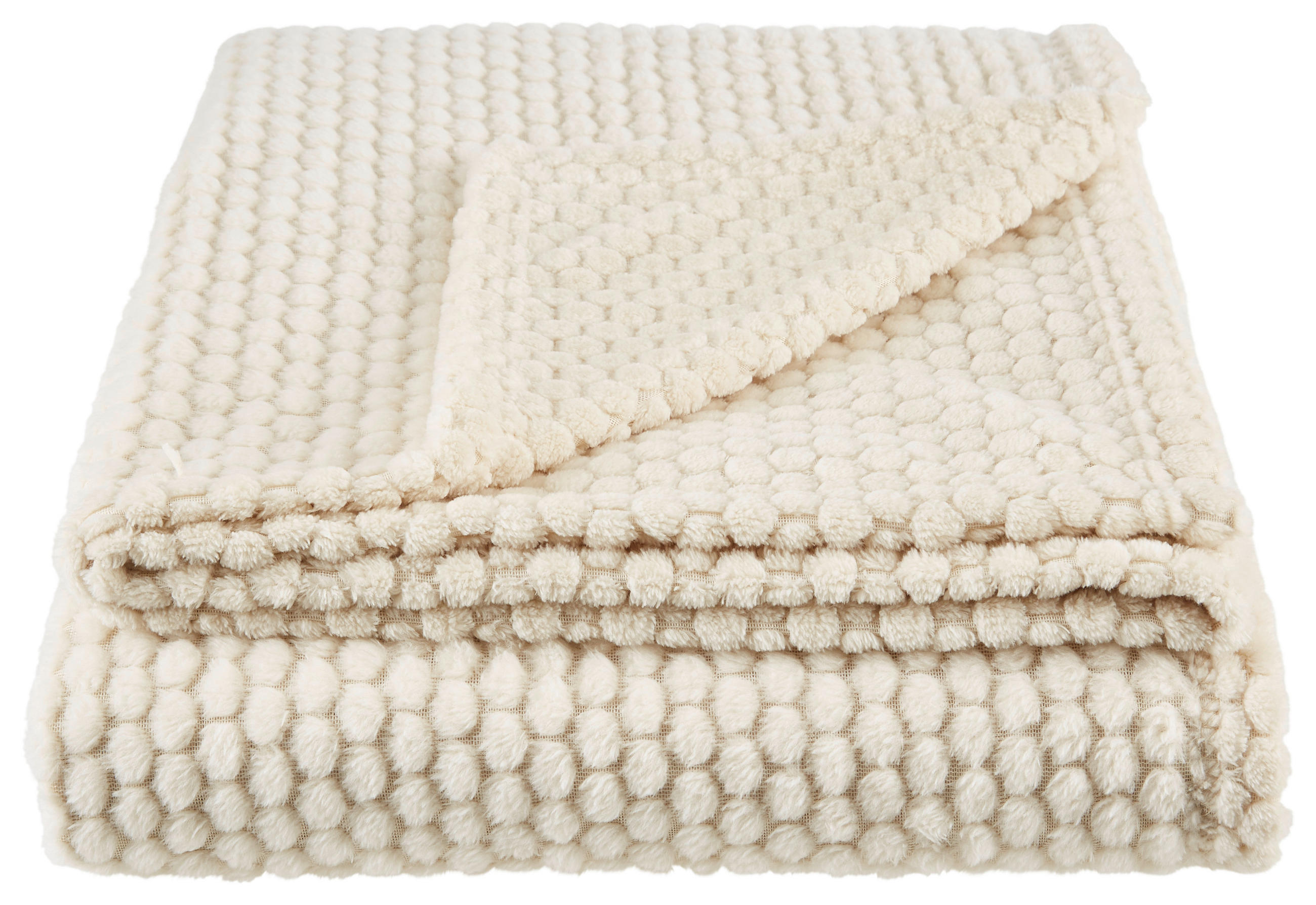 Kuscheldecke Belinda Beige 130x170 Cm