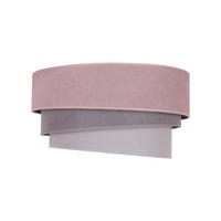 DECKENLEUCHTE Pastell 45/25 cm   - Multicolor, Design, Textil (45/25cm)