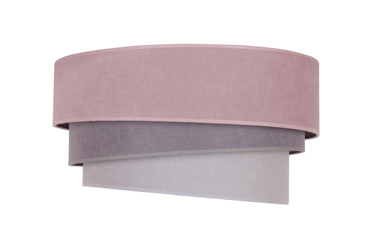 DECKENLEUCHTE Pastell 45/25 cm   - Multicolor, Design, Textil (45/25cm)