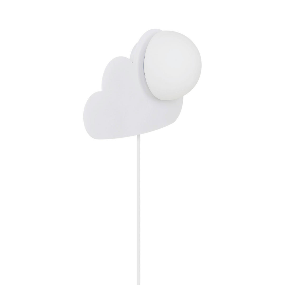 WANDLEUCHTE Skyku Cloud 23.8/14/37 cm  - Weiß, Design, Kunststoff (23.8/14/37cm) - Nordlux