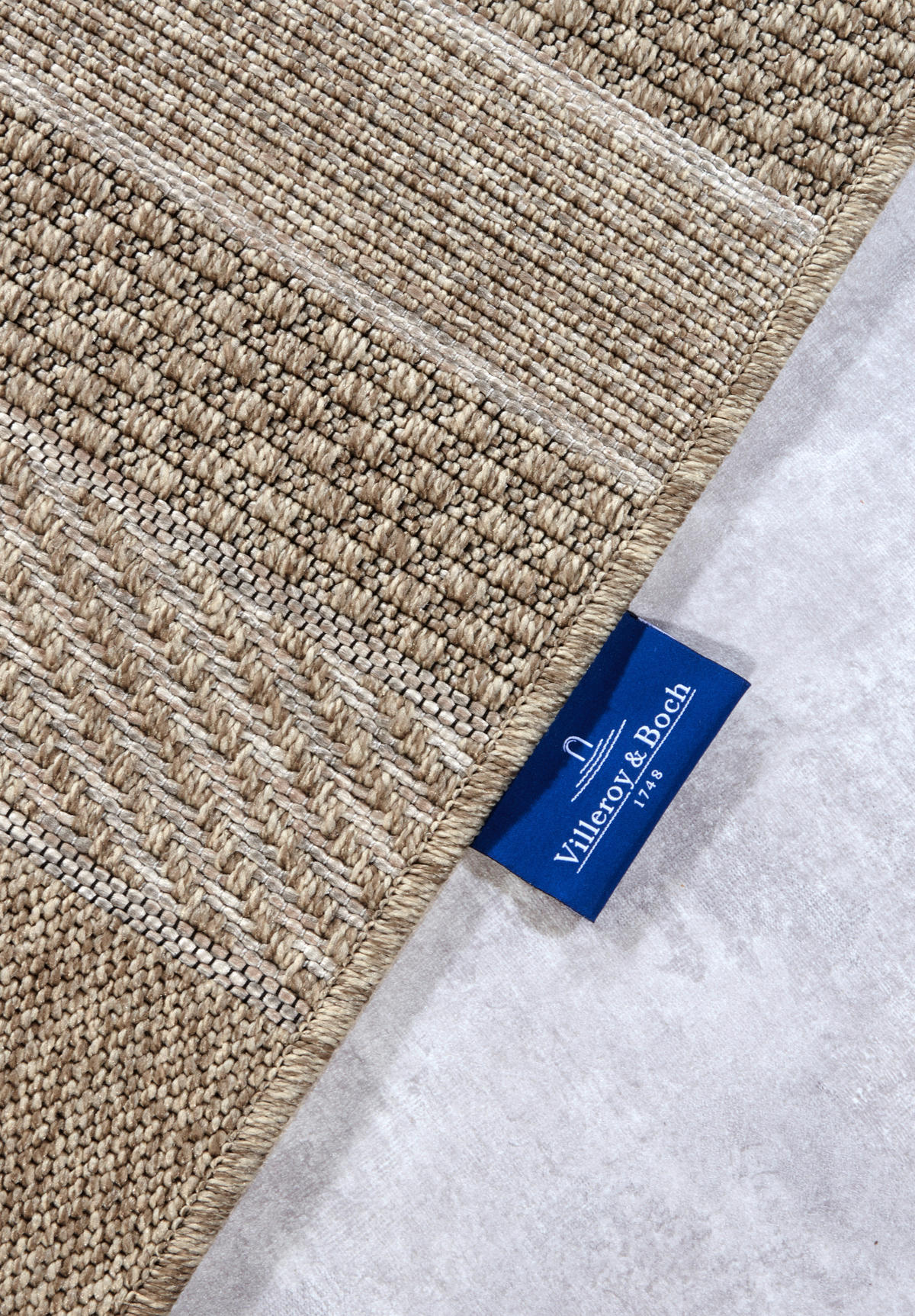 OUTDOORTEPPICH 115/170 cm Kollektion 1836 Hellbraun  - Hellbraun, Design, Kunststoff/Textil (115/170cm) - Villeroy & Boch