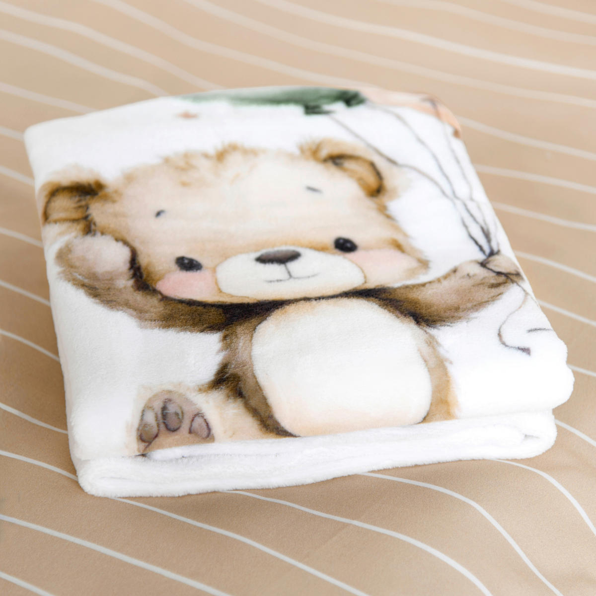 SCHMUSEDECKE Ballon Teddy  75/100 cm  - Basics, Textil (75/100cm) - baby best