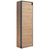 GARDEROBENSCHRANK  in 60/200/38 cm  - Schwarz/Eiche Artisan, Design, Holzwerkstoff (60/200/38cm) - Voleo