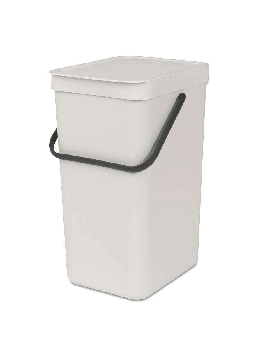 ABFALLEIMER SORT & GO 16 L  - Hellgrau, Basics, Kunststoff (22/40.1/27.9cm) - Brabantia