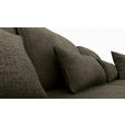 ECKSOFA Olivgrün Chenille  - Olivgrün/Grau, KONVENTIONELL, Kunststoff/Textil (293/205cm) - Carryhome