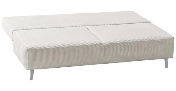 SCHLAFSOFA Cord Beige - Beige, MODERN, Textil/Metall (193/85/88cm) - Novel