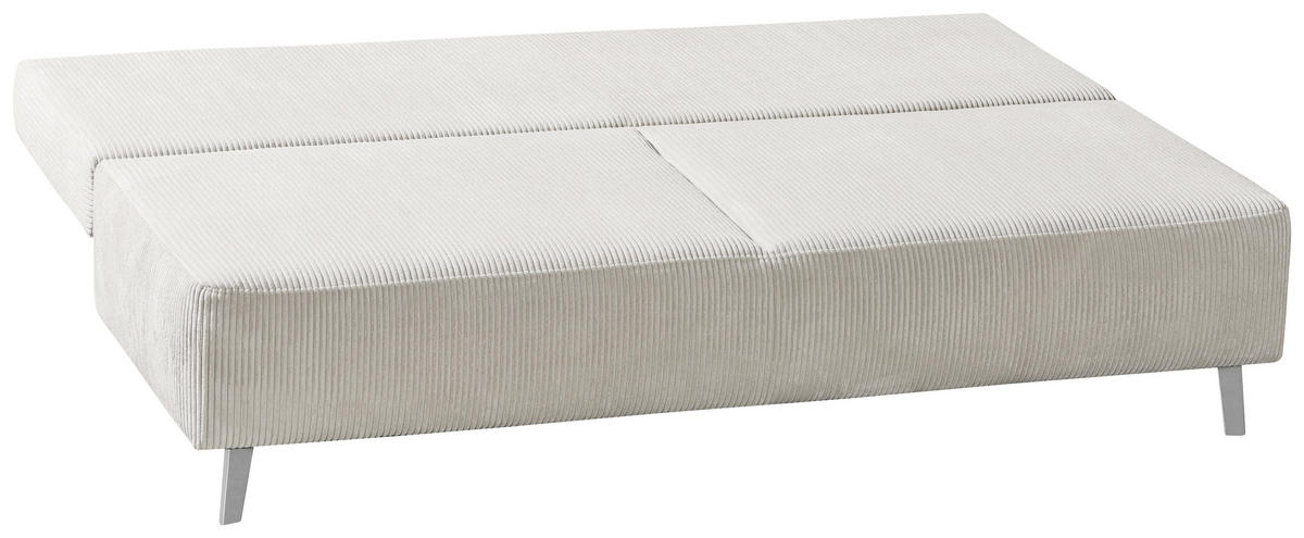 SCHLAFSOFA in Cord Beige  - Beige, Modern, Textil/Metall (193/85/88cm) - Novel