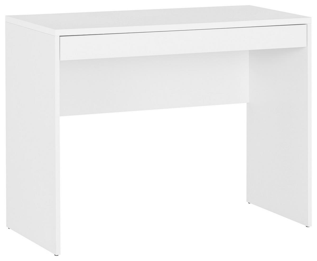 SCHMINKTISCH Weiß  - Weiß, MODERN, Holzwerkstoff (100/76/45cm) - Boxxx