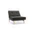 SESSEL Graphitfarben - Silberfarben/Graphitfarben, Design, Holz/Textil (90/79/115cm) - Innovation