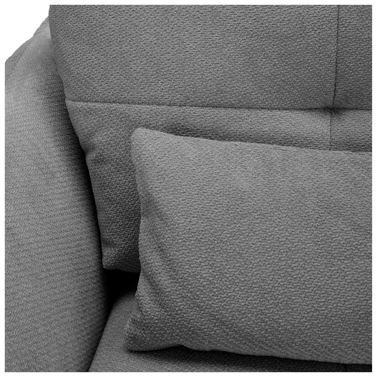 SESSEL in Webstoff Dunkelgrau  - Dunkelgrau/Schwarz, KONVENTIONELL, Textil/Metall (112/88/120cm) - Carryhome