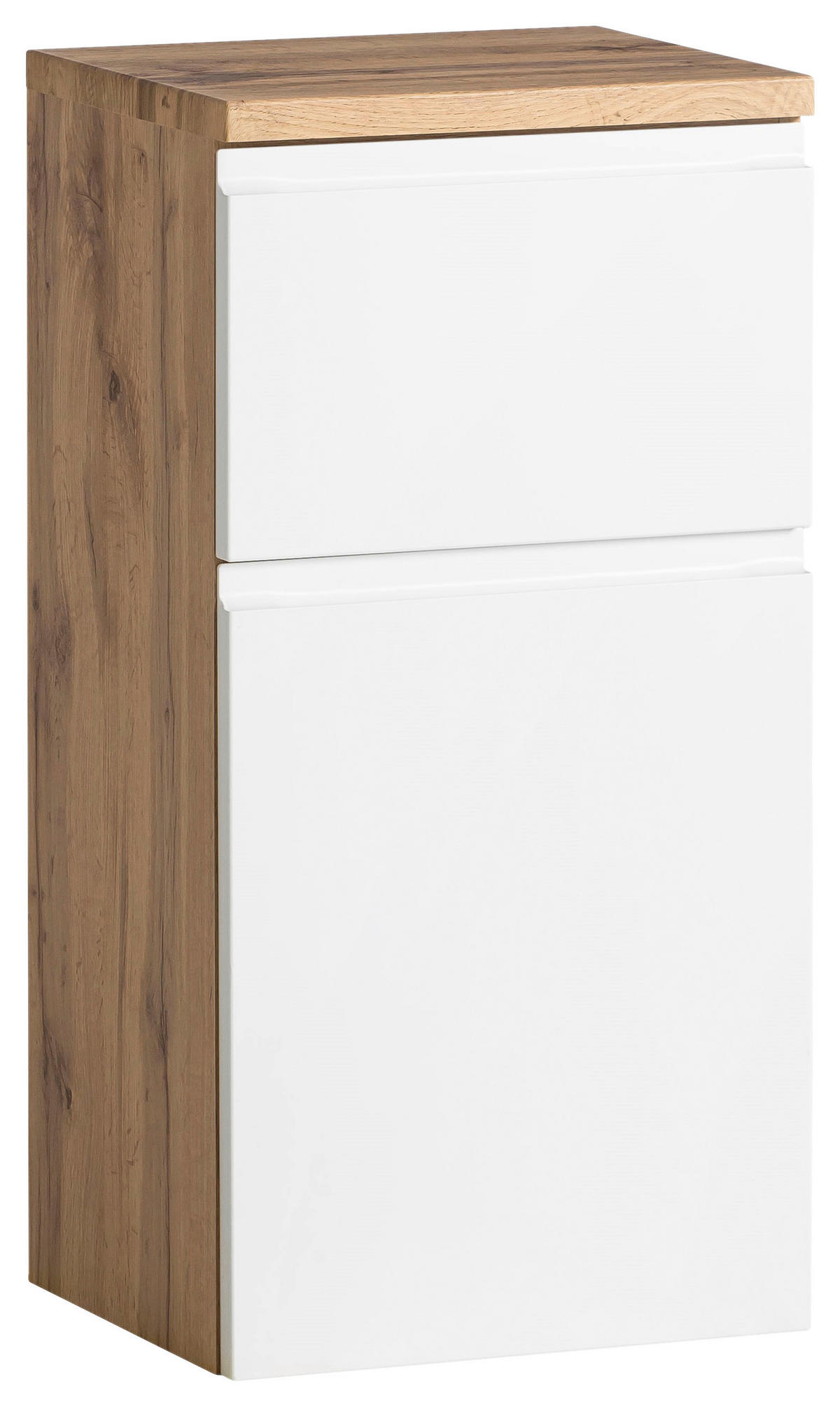 UNDERSKÅP  - vit/ek Wotan, Modern, trämaterial (40/79/35cm) - Held