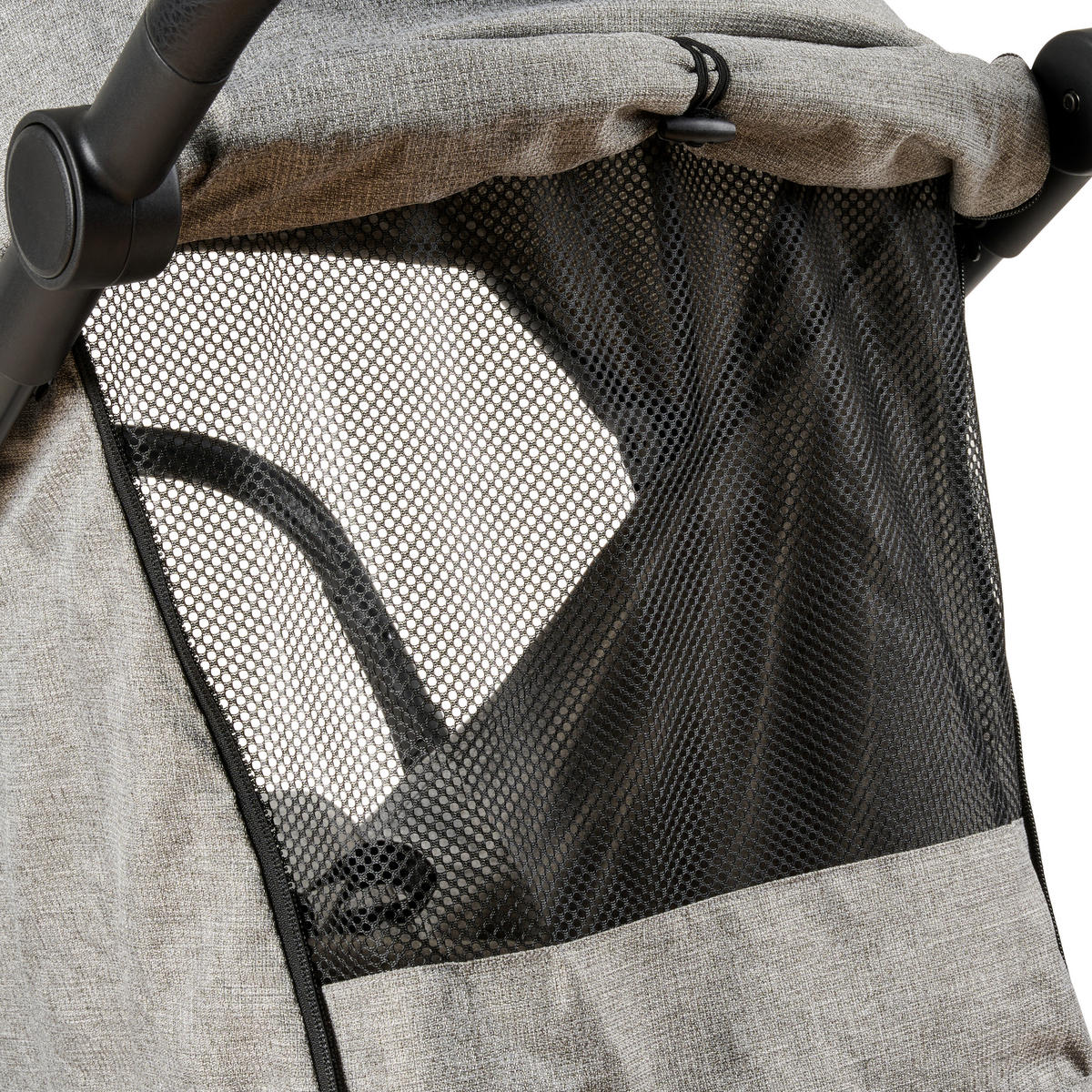 BUGGY  - Schwarz/Grau, Trend, Kunststoff/Textil (55/56/107cm) - Jimmylee